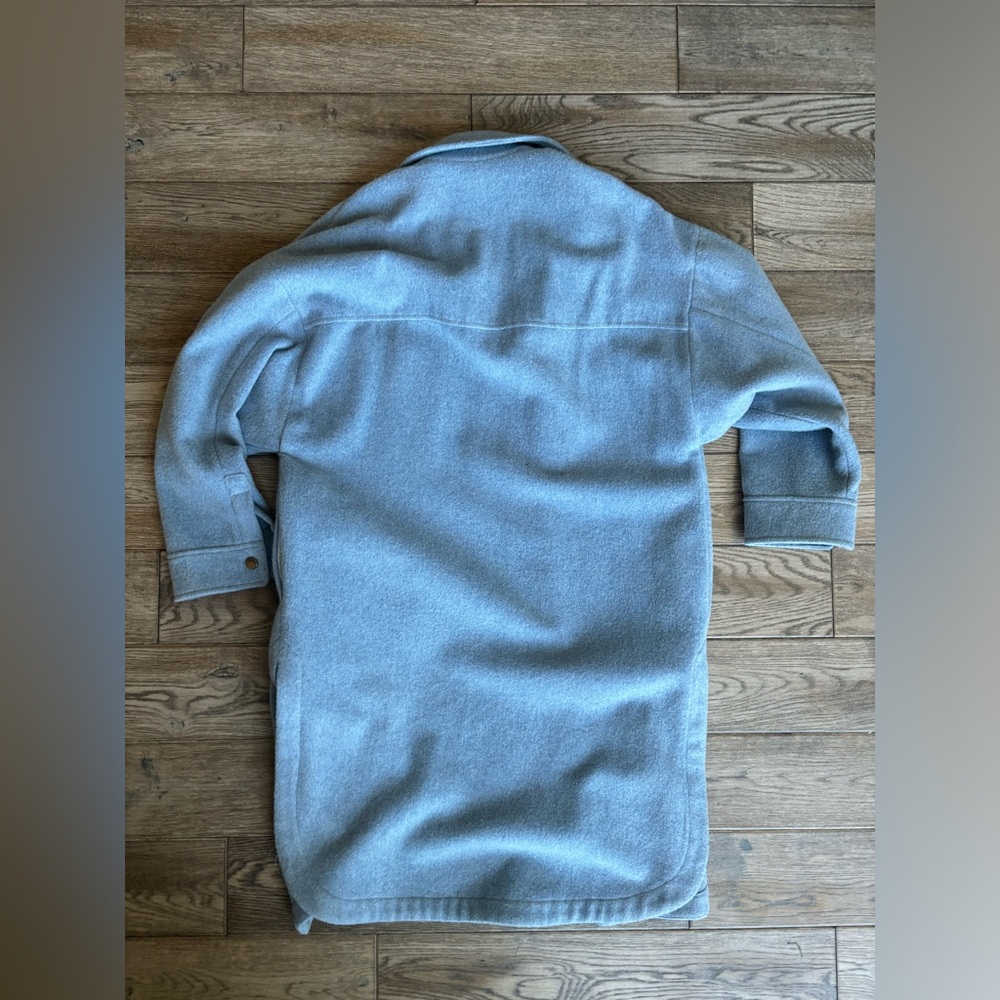 Zara wool blend oversized coat size xs - Picture 11 of 14